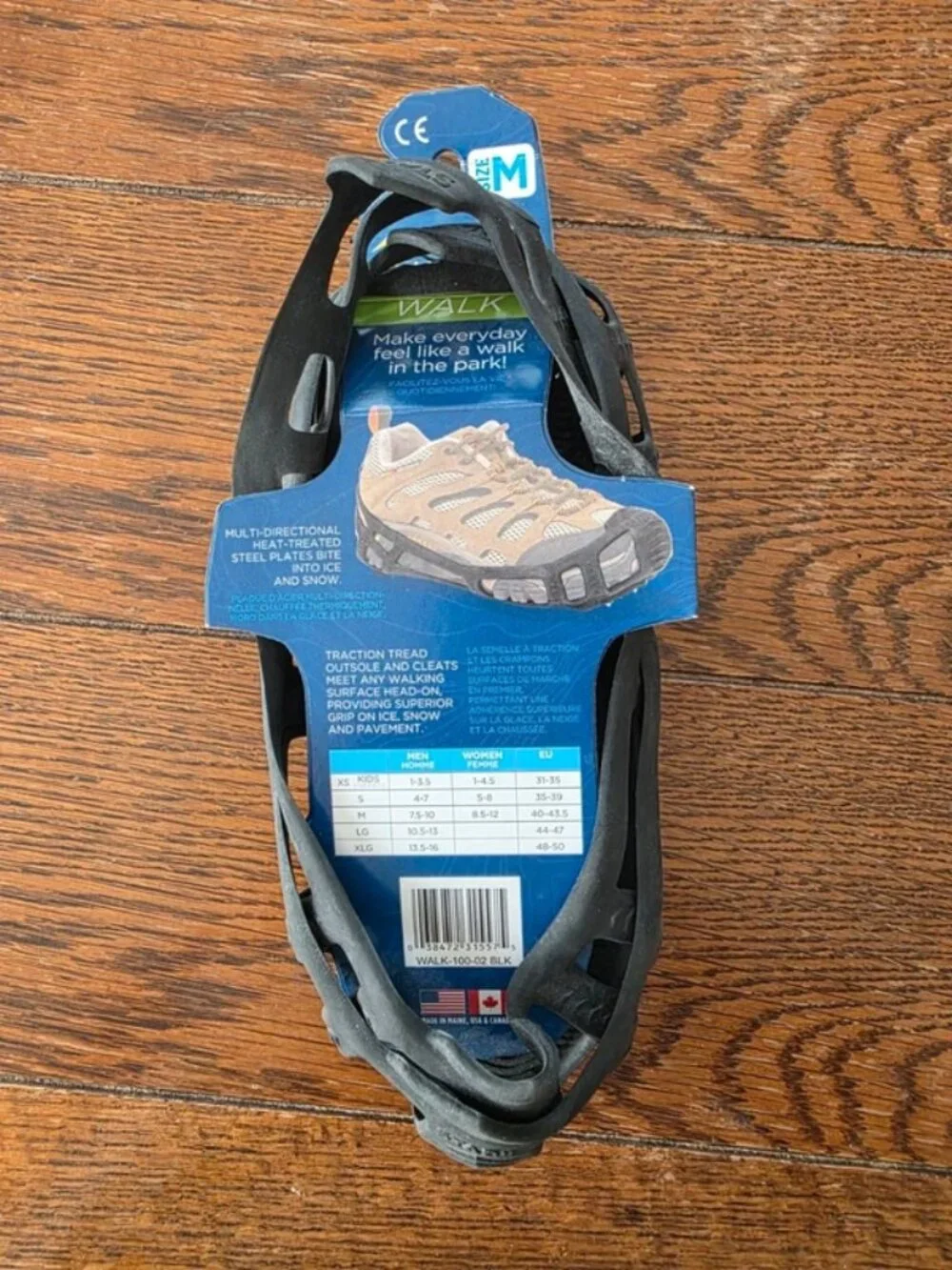 Stabil Medium‎ Traction Steel Plate Cleats Ice Snow Grips Over Shoe Ice Cleats
